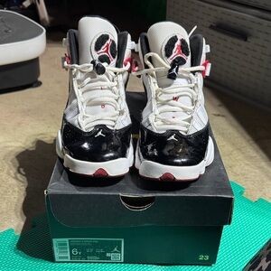 Jordan Kids Sneakers Black and White